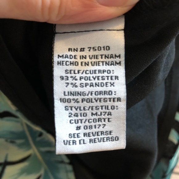 Adorable Tropical Print City Triangles Romper - Picture 12 of 12